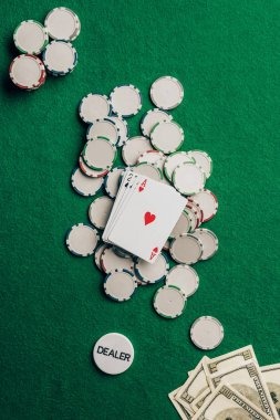 Live dealer blackjack table with multiple camera angles